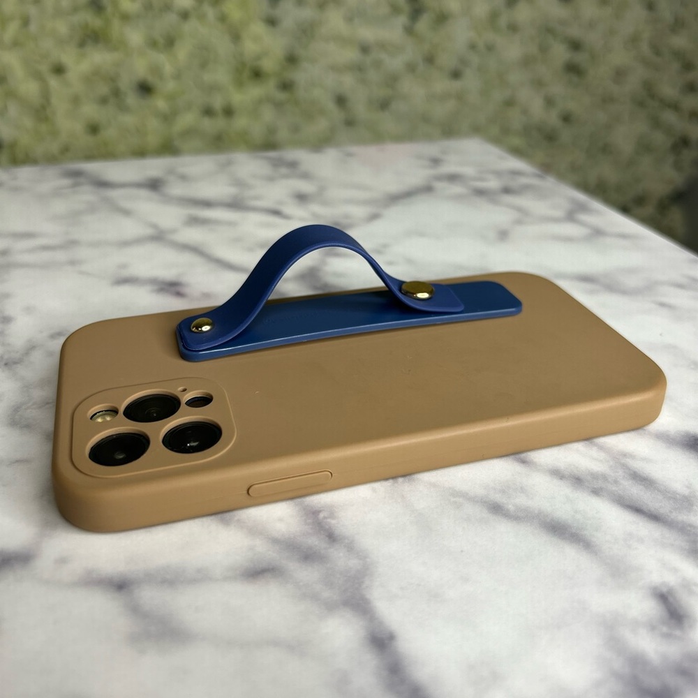 🆕 1pc Phone Strap Finger Grip (Navy)